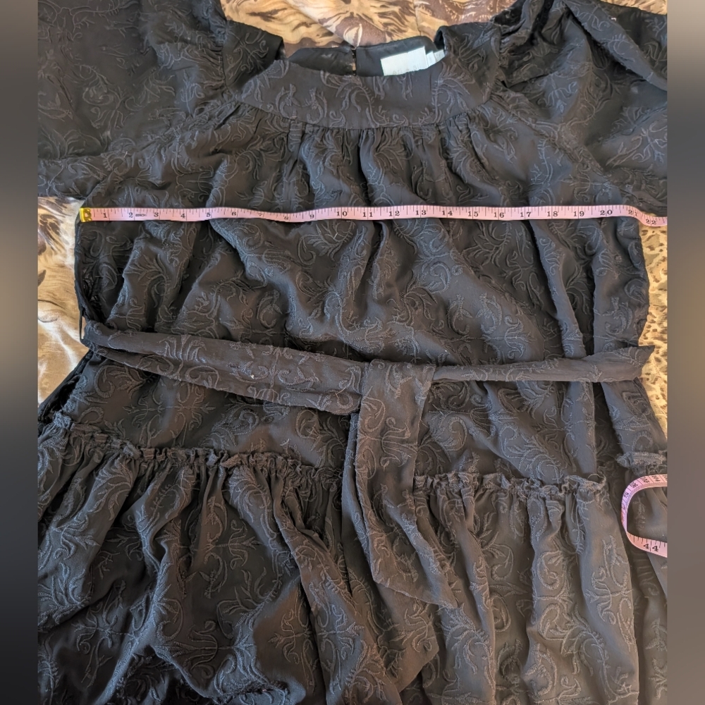 Eri + Ali Peasant Style Embroidered Astrid Dress - Picture 11 of 12